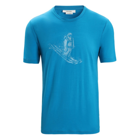 ICEBREAKER Funkčné tričko 'Tech Lite II'  modrá / pastelovo modrá Icebreaker Merino