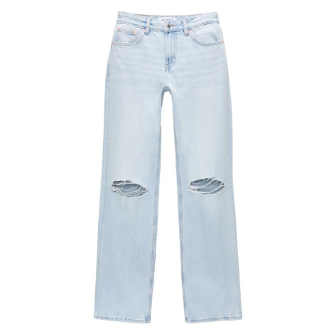 Pull&Bear Džínsy  svetlomodrá Pull & Bear