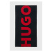 Bavlnený uterák HUGO čierna farba,50491853