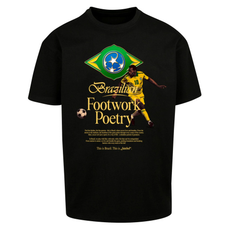 Men's T-shirt Footwork Poetry Oversize black