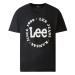 Lee Pánske bavlnené tričko (čierna)