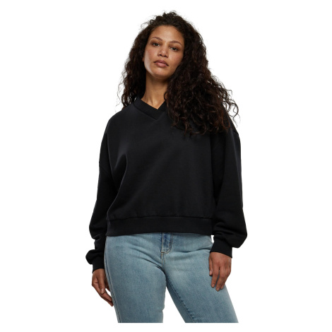 Women's black V-neckline Urban Classics