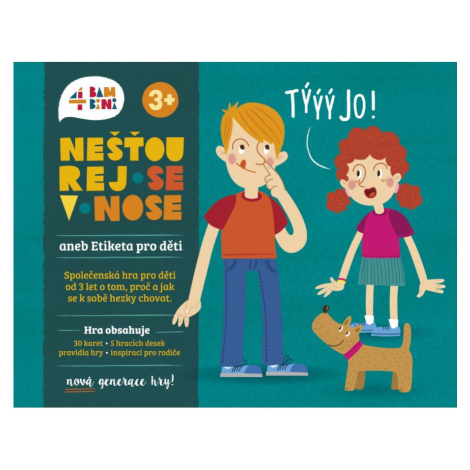 Nešpáraj sa v nose! alebo Etiketa pre deti – nová generácia