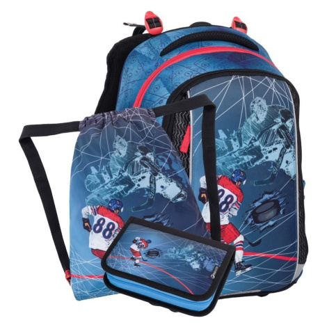 Modré chlapčenské aktovky