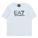 EA7 Emporio Armani Tričko  čierna / biela