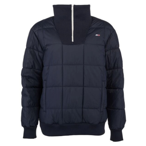 Tommy Hilfiger ESSENTIALS RLX HALF ZIP OTW Dámska bunda, tmavo modrá, veľkosť