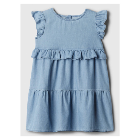 Modré dievčenské šaty GAP