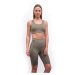 SENSOR INFINITY ECO dámske legíny biker shorts stone grey