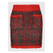 Pinko Mini sukňa Bertarosa 1G169P Y776 Červená Regular Fit