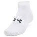 Ponožky UNDER ARMOUR 3 PACK-UA Essential Low Cut-WHT-1365745-100