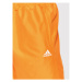 Adidas Plavecké šortky Solid Swim HA0375 Oranžová Regular Fit