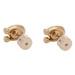 Coach Náušnice Signature Stone Stud Earrings 37440614GLD110 Zlatá