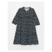 LC Waikiki Crew Neck Patterned Girl's Dress