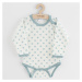 Dojčenské body New Baby Classic II hviezdy mätové 74 , 20C54366