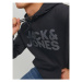 Jack&Jones Mikina Corp 12152840 Čierna Standard Fit