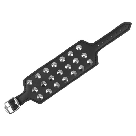 náramok unisex - vegan - BLACK & METAL - BWZ-665