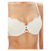 Hunkemöller Podprsenka s kosticami Harmony 205402 Biela