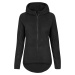 Women's Polar Fleece Zip-Up Hoodie in Black