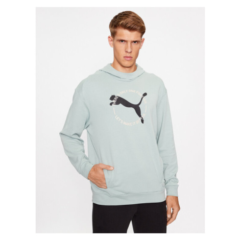 Puma Mikina Better Sportswear 676064 Zelená Regular Fit