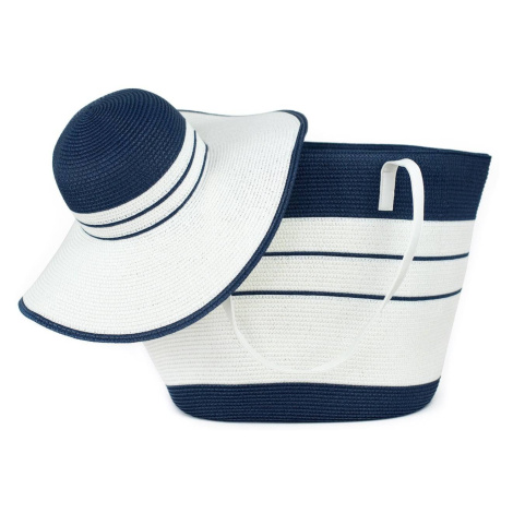 Plážová taška s klobúkom Art of Polo Navy