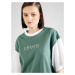 LEVI'S ® Tričko  striebornosivá / smaragdová / biela