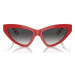 D&G  Occhiali da Sole Dolce Gabbana DG4439 30888G  Slnečné okuliare Červená