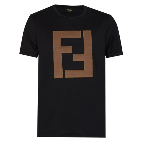 FENDI FF Logo Black tričko