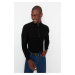 Trendyol Black Men's Turtleneck Slim Fit Knitwear Sweater