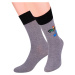 Pánské ponožky model 6992924 056 šedá 4547 - Steven