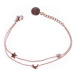 Infinity Rose gold bracelet