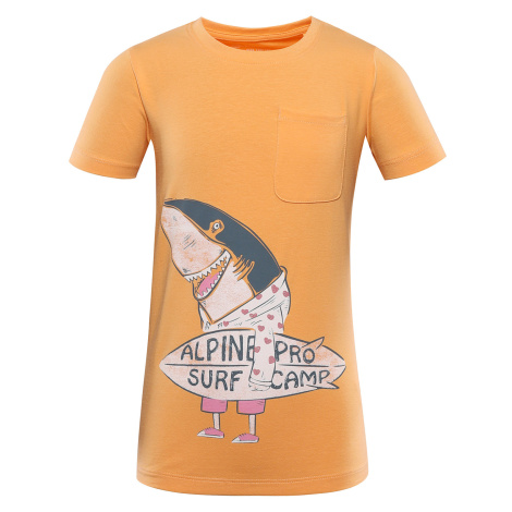 Children's cotton T-shirt ALPINE PRO SUNNO peach variant pa