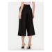 Brave Soul Culottes nohavice LTRW-548KIKI Čierna Straight Fit