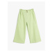 Koton Wide Leg Trousers with an elasticated waist, cotton, comfortable fit.
