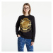 Versace Jeans Couture Cotton Fleece Sweatshirt Black/ Gold