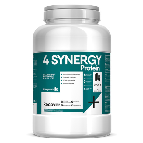 Kompava 4 SYNERGY Protein 2000 g/66 dávok, čokoláda/banán