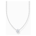 Thomas Sabo KE2210-051-14-L45V Silver necklace with white zirconia pendant