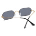 VeyRey slnečné okuliare Štvorec Tord čierna skla SG789