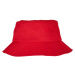 Children's Cap Flexfit Cotton Twill Bucket, Red