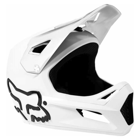 FOX Rampage Helmet White Prilba na bicykel