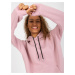 Dusty pink basic kangaroo sweatshirt RUE PARIS