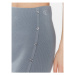 Calvin Klein Jeans Puzdrová sukňa J20J221128 Sivá Slim Fit