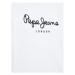 Pepe Jeans Blúzka New Herman PB503490 Biela Regular Fit