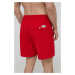 Plavkové šortky Polo Ralph Lauren červená farba