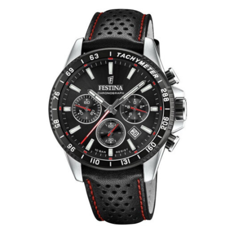 Festina Hodinky Timeless Chronograph F20561/4 Čierna