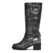 Bronx Čižmy High boots 14291-M Čierna
