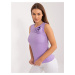 Light purple women's top