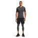 Tričko Under Armour Hg Armour Comp SS Tee Carbon Heather/ Black L