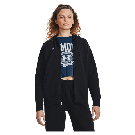 Mikina Under Armour Rival Fleece Fz Hoodie Black