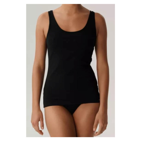 Košieľka Atlantic BLV-198 - široké ramienka Čierna