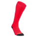 Detské ponožky FH500 na pozemný hokej ružové reflexné